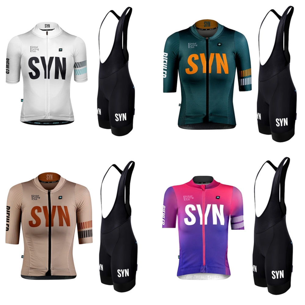 Cycling Bib Shorts - Summer SYN Team Cycling Set donna