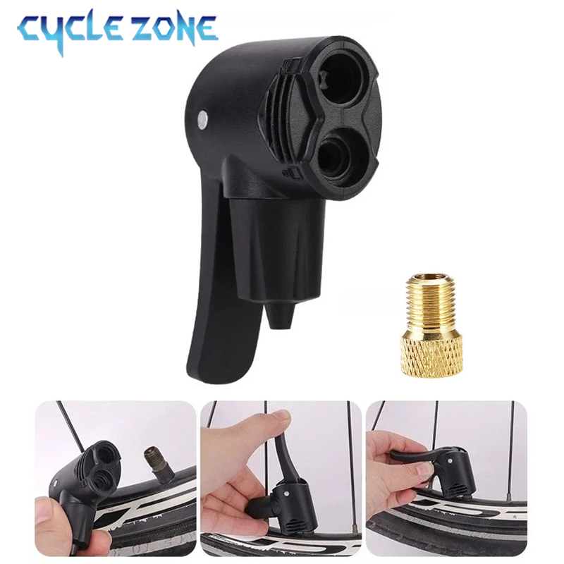 Cycle Zone - 1/2/3/4/5 Pezzi Adattatore per Valvola Presta