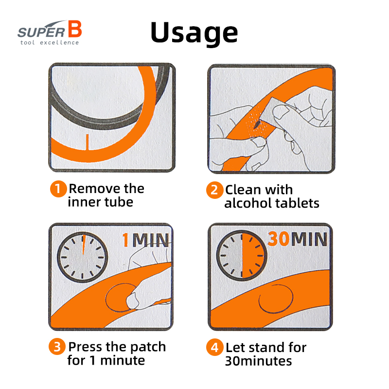 Super B TB-1118 6 pezzi patch  - Bicycle Repair Kit recensione e prezzo