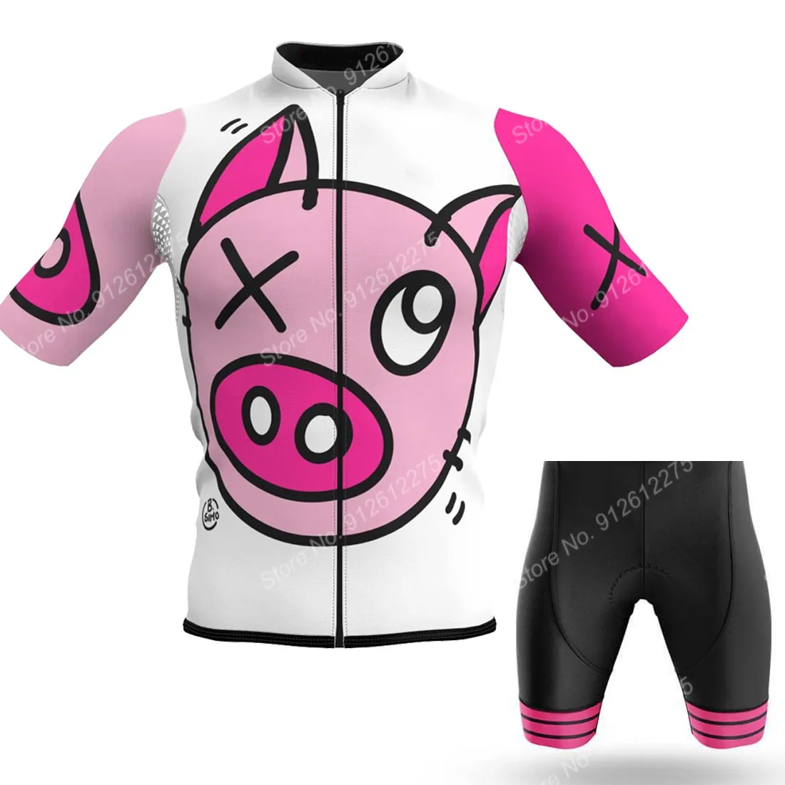 Set Cartoon Comic Pig 2023 Mag - Cycling Bib Shorts recensione e prezzo