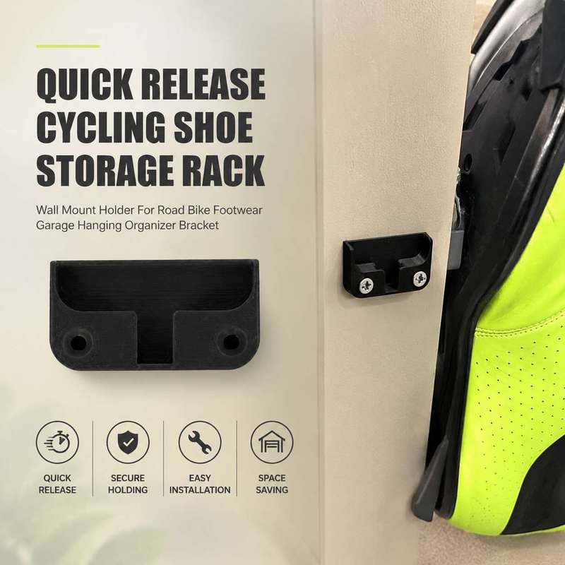 Supporto a Parete per Scarpe d - Cycling Gear Organizer Wall recensione e prezzo